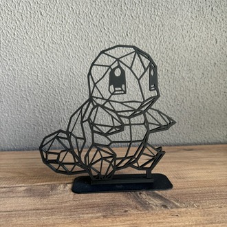 Pokemon Squirtle 2.5D Line Art