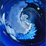 Dark Clouds Abstract Fluid Acrylic Painting HD Digital Downloadable Image