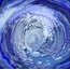 Ultramarine Abstract Fluid Acrylic Painting HD Digital Downloadable Image