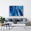 Mystic Blue Abstract Painting Downloadable HD File