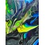 Behind The Veil Abstract Fluid Acrylic Painting HD Digital Downloadable Image