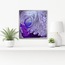 Purple Love Abstract Fluid Acrylic Painting HD Digital Downloadable Image