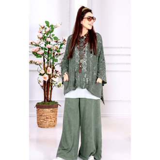 Dantel Salaş Tunik&Pantolon 2’li Takım