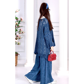 Dantel Salaş Tunik&Pantolon 2’li Takım