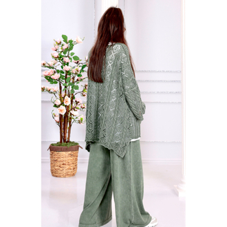Dantel Salaş Tunik&Pantolon 2’li Takım