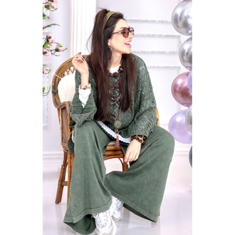 Dantel Salaş Tunik&Pantolon 2’li Takım