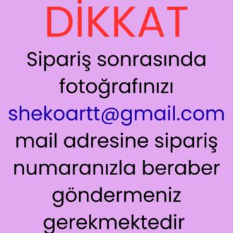 Kişiye Özel Spiral Portre Tablo