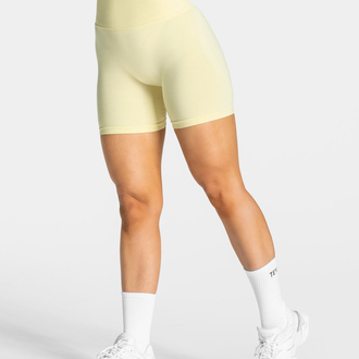 Femme push-up Büzgülü Şort BUTTER YELLOW