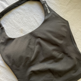 Dfyne Halter top SHARK GREY (Koyu füme) 