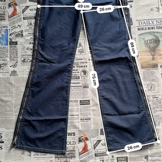 Miss Sixty Fermuar Detaylı Bol Paça Jean
