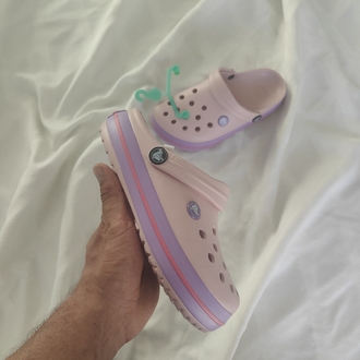 Crocs Pudra Mor Terlik