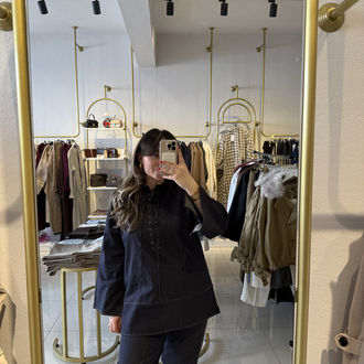 Denim takım