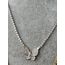 Silver Gemmy Butterfly Kolye