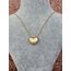 Gold Balon Kalp Kolye