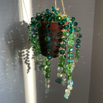 Premium Yeşil Bereket Sun Catcher