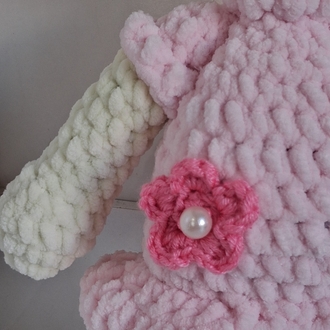 Pembe Elbiseli Amigurumi Tavşan | El Yapımı