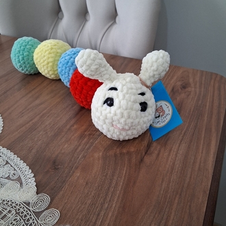 Amigurumi Solucan | Örgü Solucan | Çocuk Oyuncağı