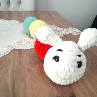 Amigurumi Solucan | Örgü Solucan | Çocuk Oyuncağı