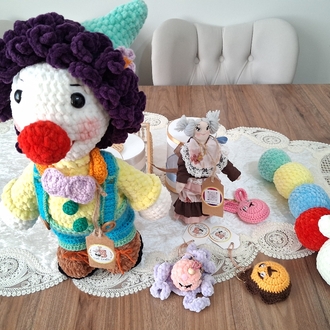 Amigurumi Palyaço | Tığ İşi Palyaço