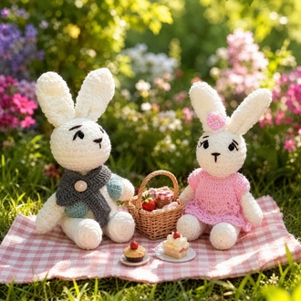 Amigurumi Tavşan | Örme Tavşan | Oyuncak