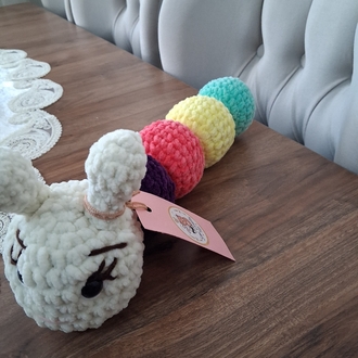 Sevimli küçük bir tırtıl amigurumi | Kız çocukları için oyuncak