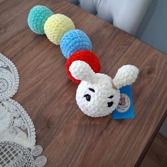Amigurumi Solucan | Örgü Solucan | Çocuk Oyuncağı