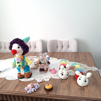 Amigurumi Palyaço | Tığ İşi Palyaço