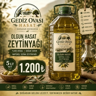 Olgun Hasat Zeytinyağı 5 lt 
