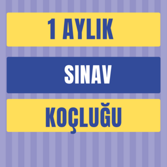 Aylık Online Sınav Koçluğu