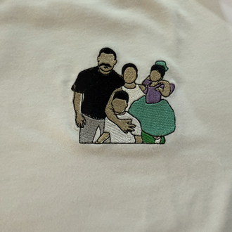 Resim Nakışlı Sweatshirt