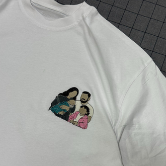 Fotoğrafı Nakışlı Tshirt