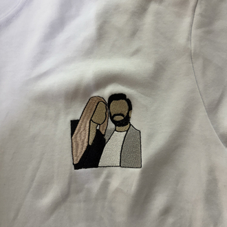 Fotoğrafı Nakışlı Tshirt