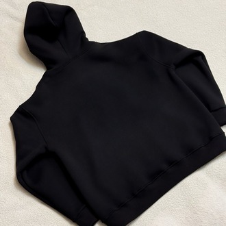 Cath Nakışlı Oversize Hoodie (Siyah)