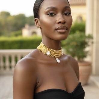 SEA TREASURE – EMPRESS PEARL CHOKER