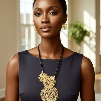 SEA TREASURE – LACE GOLD SET