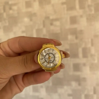 Gold saatli yüzük