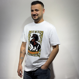 İTHAL HERMES / T SHIRT ÖN BASKILI %100 PAMUKLU