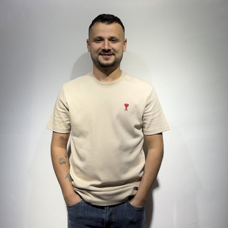 İTHAL AMİ PARİS / T-SHIRT %100 PAMUKLU