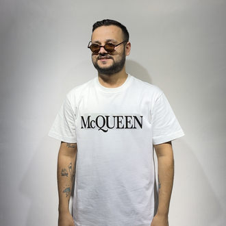İTHAL/ McQEEN T-SHİRT %100 PAMUKLU