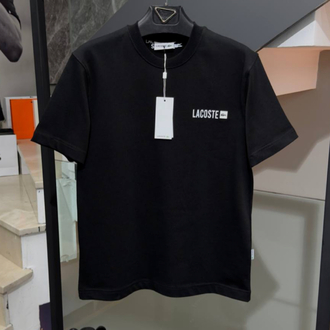 İTHAL LACOSTE / 100 PAMUK T SHIRT ÇELİK LOGA DETAYLI