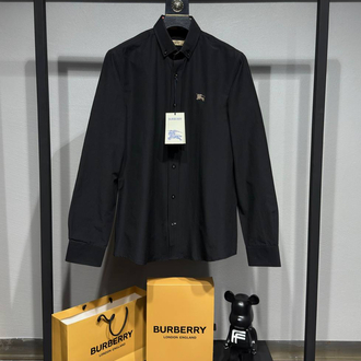 İTHAL LÜX  / BURBERRY GÖMLEK RENK SİYAH YAKA DETAYLI KOL DETAYLI