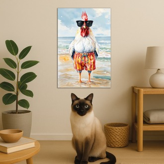 Beach Rooster