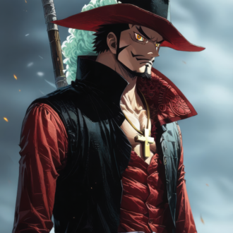 One Piece Dracule Mihawk