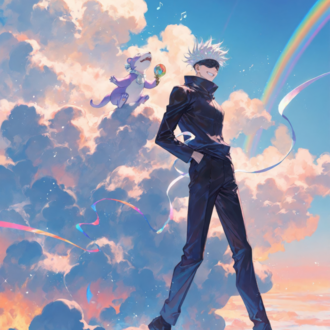 Jujutsu Kaisen Satoru Gojo v4