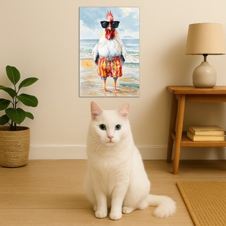 Beach Rooster