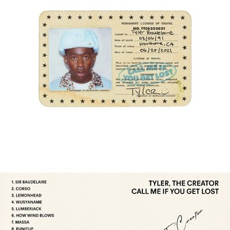 Tyler, The Creator - Call Me If You Get Lost