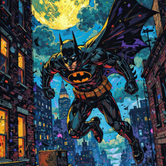 Neo-Comic Batman
