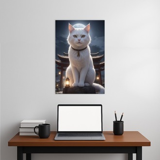 Japanese White Cat