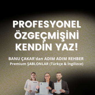 Profesyonel Özgeçmişini KENDİN YAZ (Premium TR + EN Şablonlar)