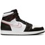 Jordan 1 Retro High Defiant White Black Gym Red